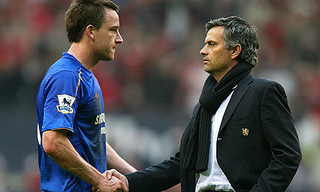 Terry and Mourinho